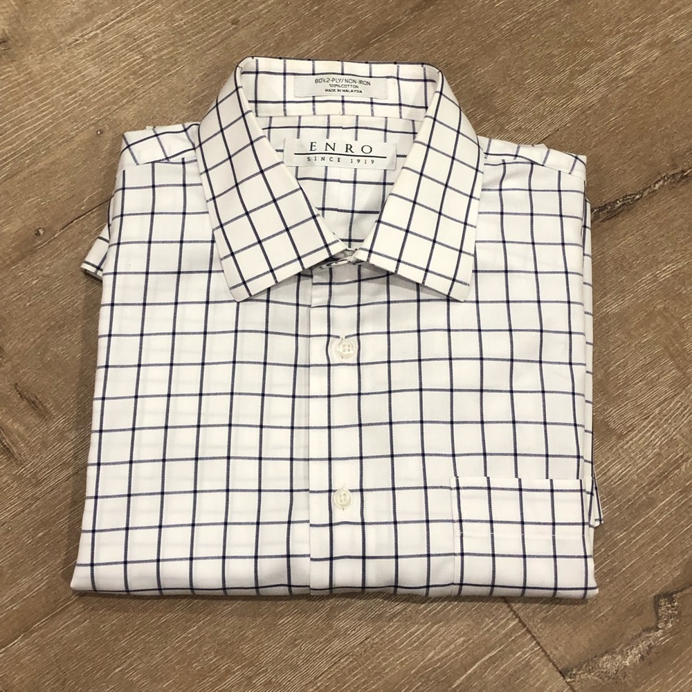 Enro Long Sleeve Dress Shirt 34-35